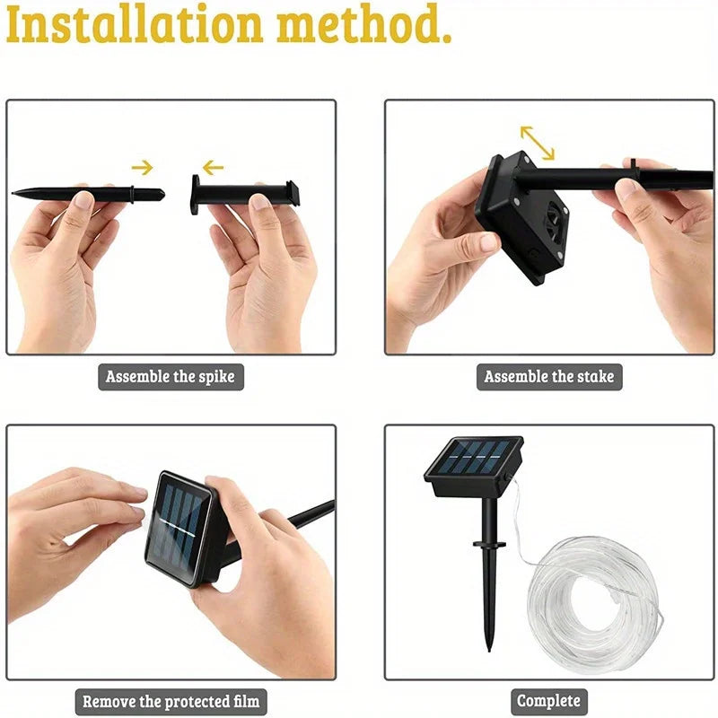 LED Solar String Lights