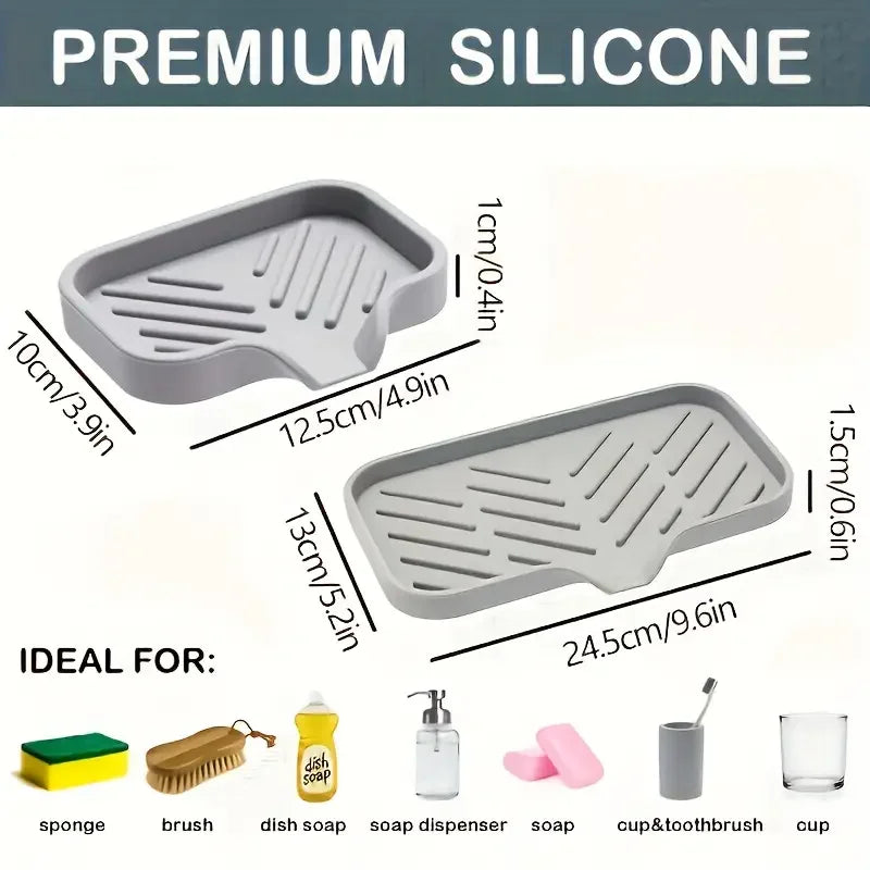 Silicone Kitchen Sink Tray