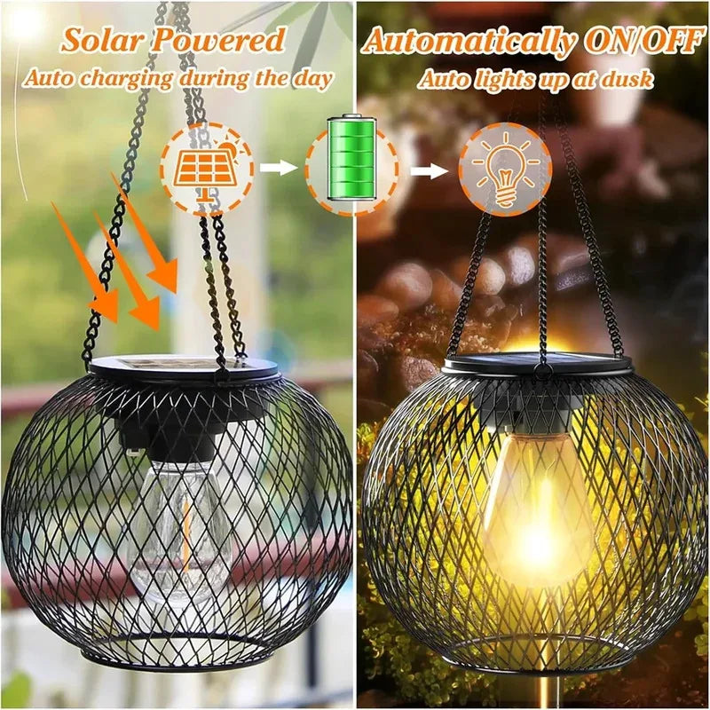 Ortiny Solar Hanging Lantern