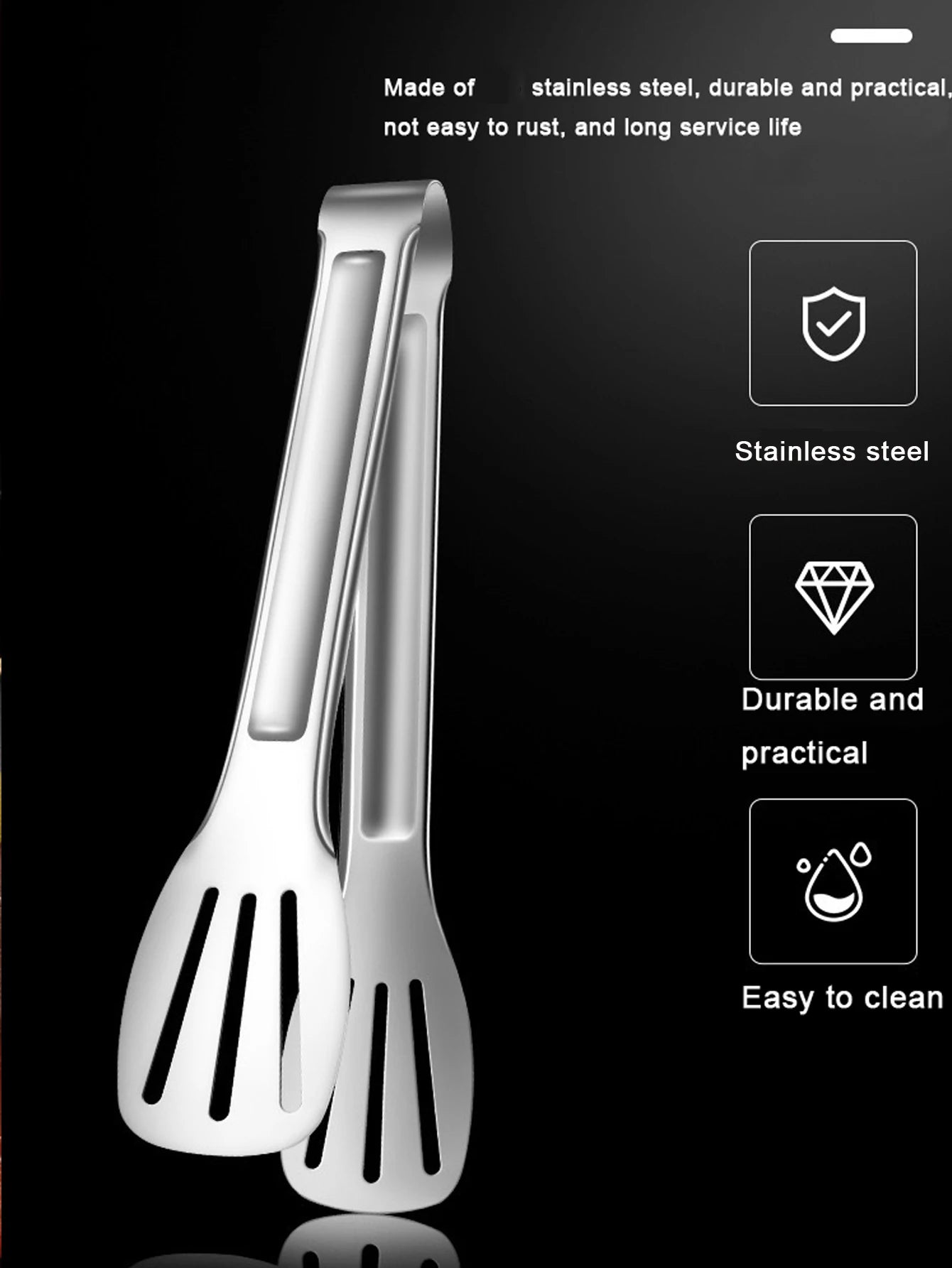 Stainless Steel Food Tongs