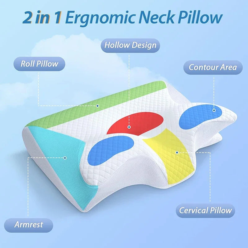 Butterfly Neck Support Pillow